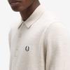 FRED PERRY [Sharp] Long Sleeve Classic Knit Shirt - Forged Afpm2534535-X23