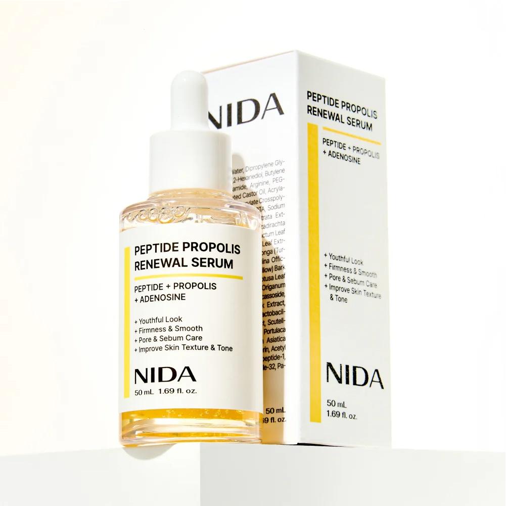 NIDA Propolis Peptide Facial Serum Nourishing Deeply Hydrating Serum Face Original Skin Care Cream