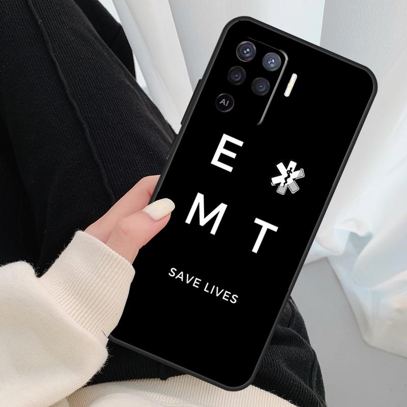 EMT EMS Medical Case For Oppo A96 A76 A16 A60 A98 A58 A78 A18 A38 A80 A40 A77 A57 A17 A74 A54 A94 A15 A5 Pro