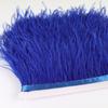 Ostrich Feathers Trim 13-18 CM Plumes on Ribbon Selvage For DIY Wedding Sewing in Dress Decoration Crafts Accessories Wholesale