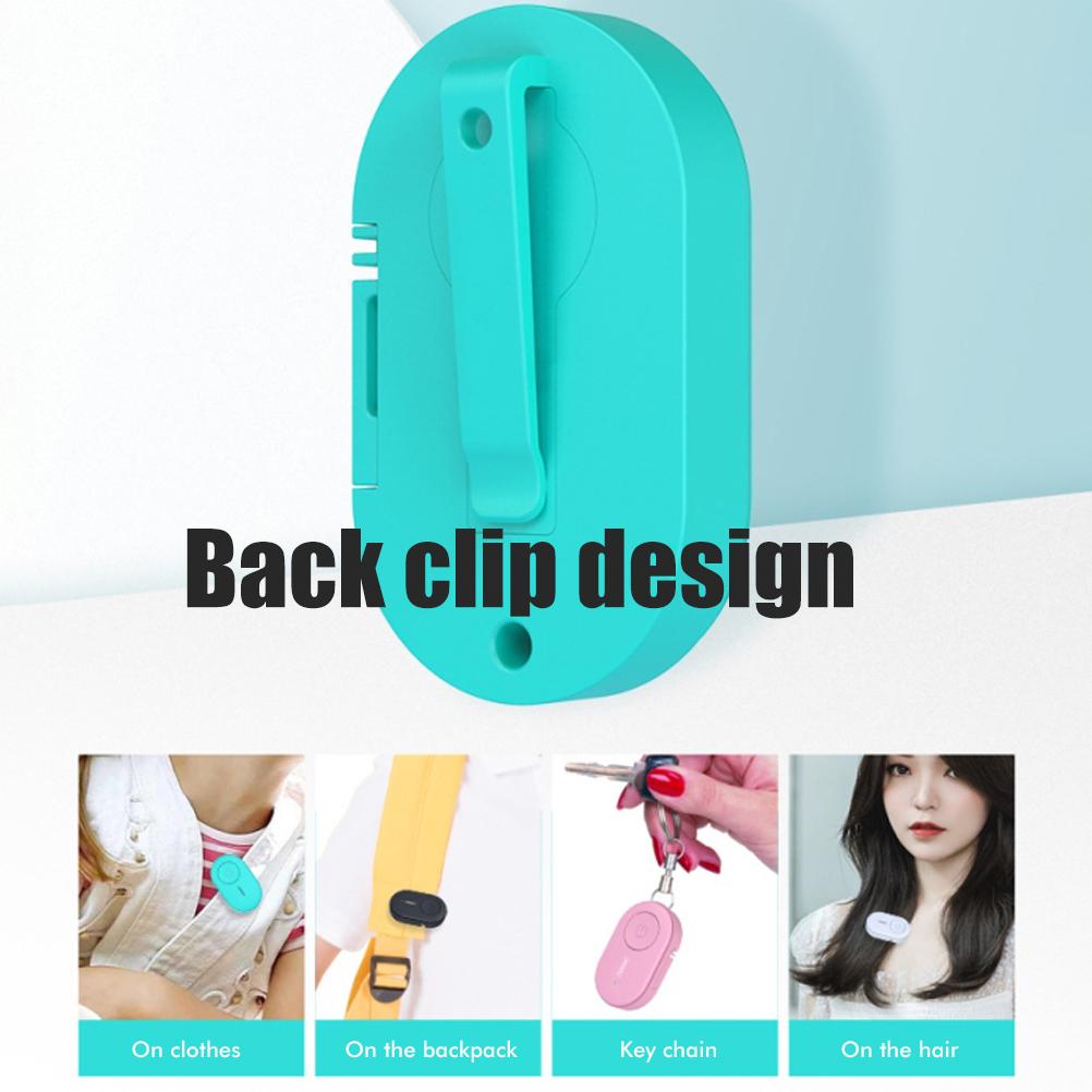 Bærbar ultralyd skadedyrskremmer med klips Elektronisk insektsmiddel for innendørs og utendørs bruk