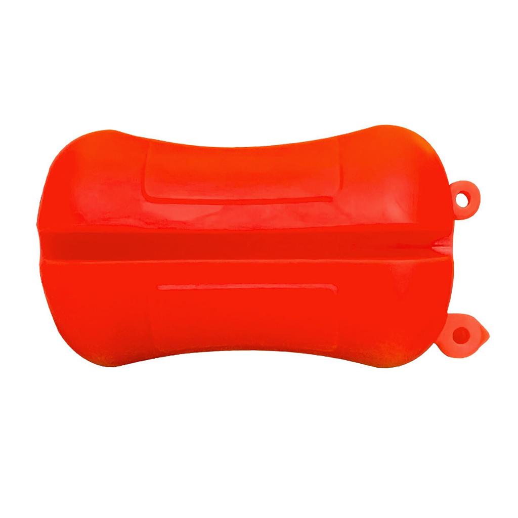 Bola Porta-Vara de Pesca Portátil, Bola de Borracha Macia para Vara de Pesca, Clipes de Fixação para Vara de Pesca, Suprimentos de Pesca