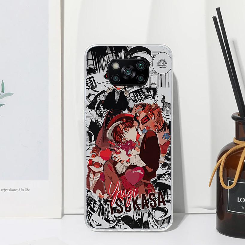 Anime Toilet Bound Hanako Kun Phone Case For Xiaomi Poco X7 X6 X5 M7 M8 Pro F7 Ultra Redmi 15C 15 13C 13 12C 12 10 10C 10A Art F