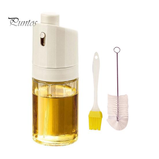 

230 мл бутылка-распылитель для масла компактный пищевой дозатор масла широкоугольный распылитель масляного тумана герметичный колпачок многоразовый кухонный аксессуар для кухни барбекю белый