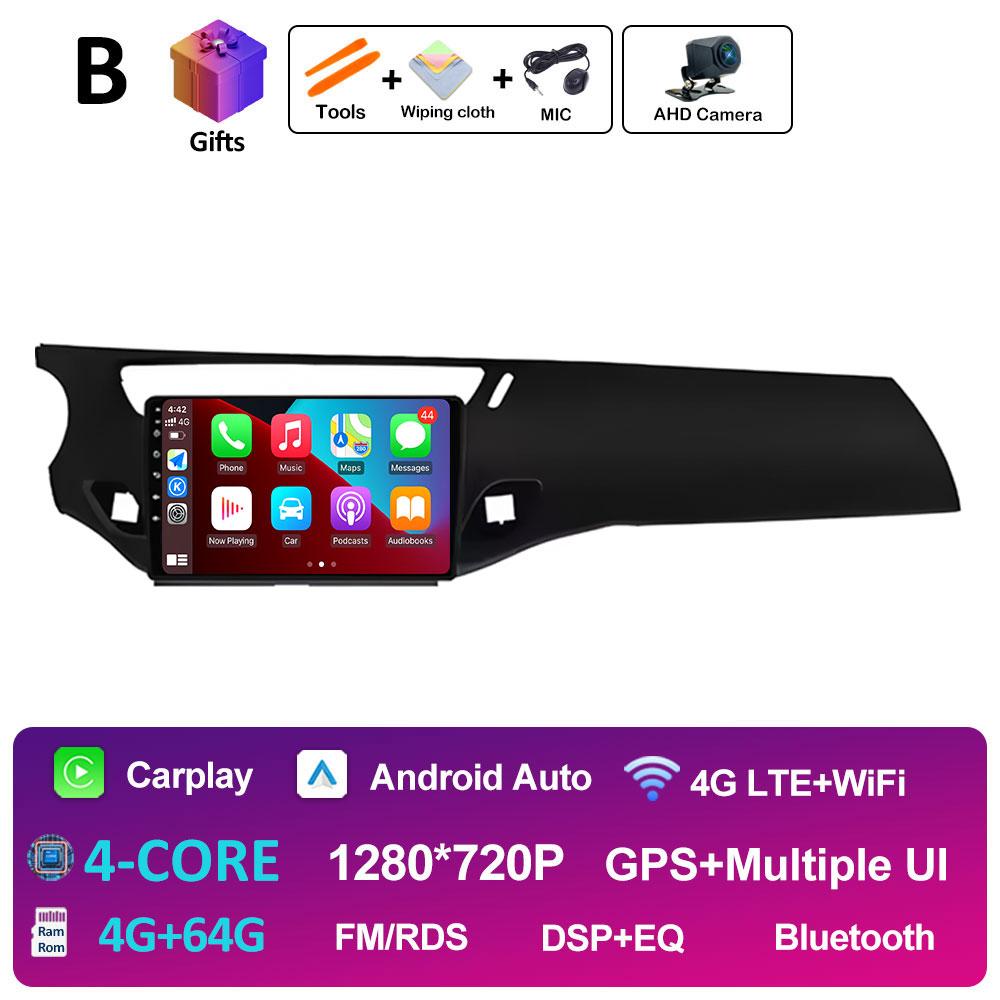 Auto Multimedia Video Audio Player GPS Navi Für Citroen C3 DS3 2010 2011 2012 - 2016 Android Intelligente System WIFI Kopf einheit 4G