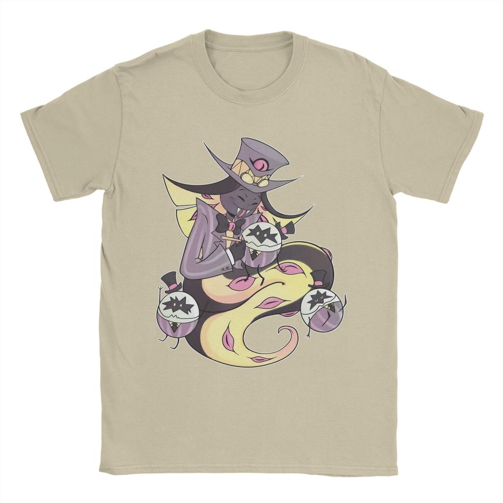 Men's Sir Pentious Hazbins Hotels T Shirts  Pure Cotton Clothes Casual Short Sleeve Round Neck Tees Summer T-Shirts