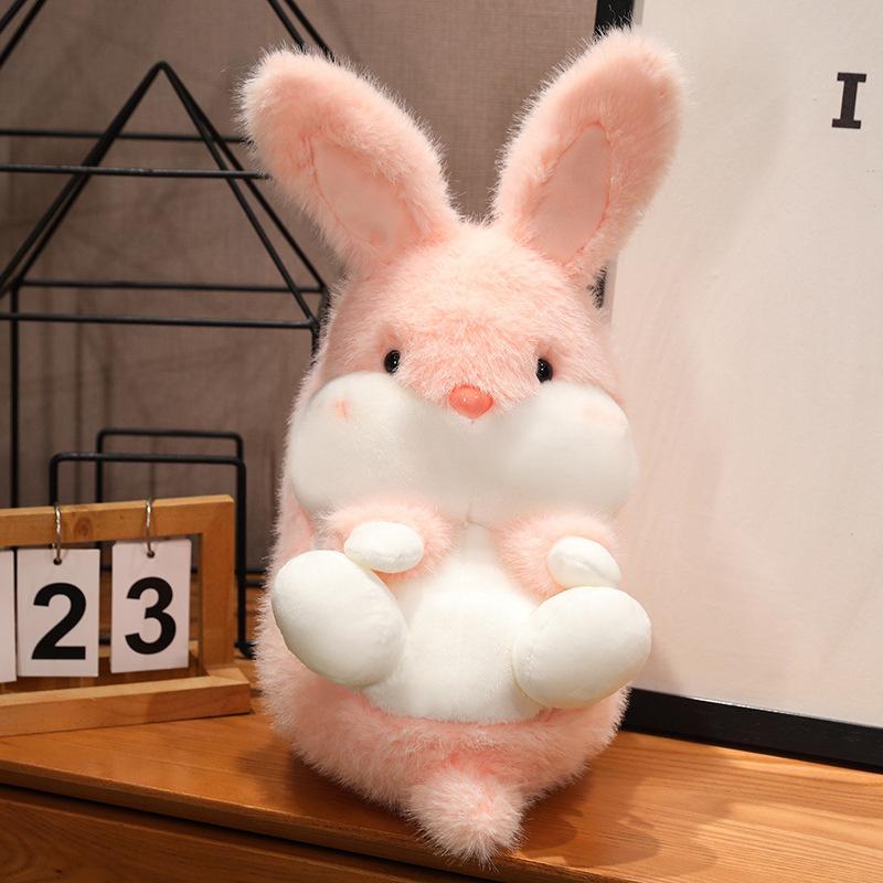 Little Fox Rabbit Doll Plush Toy Groundhog Doll Girl Soothing Ragdoll Birthday Gift