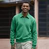 Herren Casual Sweatshirt mit halbem Reißverschluss, Langarm, Sportlicher Pullover