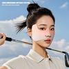 Ice Silk Sun Protection Mask Half Face Breathable Face Sunscreen Mask Canthus Protection UV Blocking Face Shield for Golf Sports