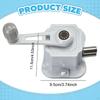 Hand Crank Clothing Hanger Accessory for Rack Easy to Install Garment Aluminum Alloy Repair