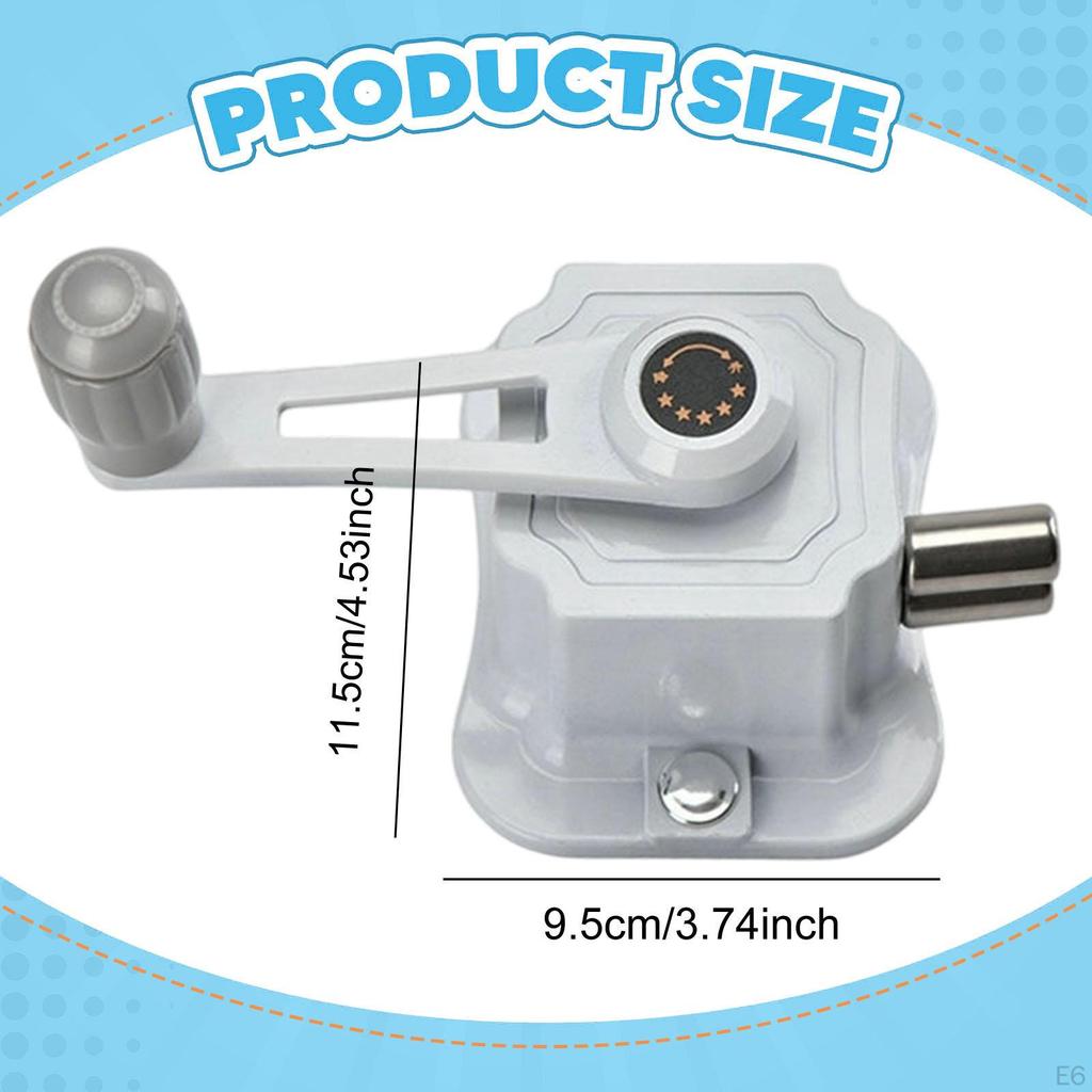 Hand Crank Clothing Hanger Accessory for Rack Easy to Install Garment Aluminum Alloy Repair