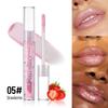 Perlmuttfarbener Feuchtigkeitsspendendes Feuchtigkeitsspendendes Wasser Leichter Transparenter Lippenlack Lipgloss Natürlicher Langanhaltender Spiegel Glanz Farbiger Lippenlack