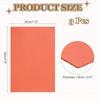Used [New] Uxcell Full Grain Leather Sheet 11.8" X 7.8" Natural Cowhide Fabric for DIY Craft Furniture Office Belt Book Cover Water Red 3 Pieces