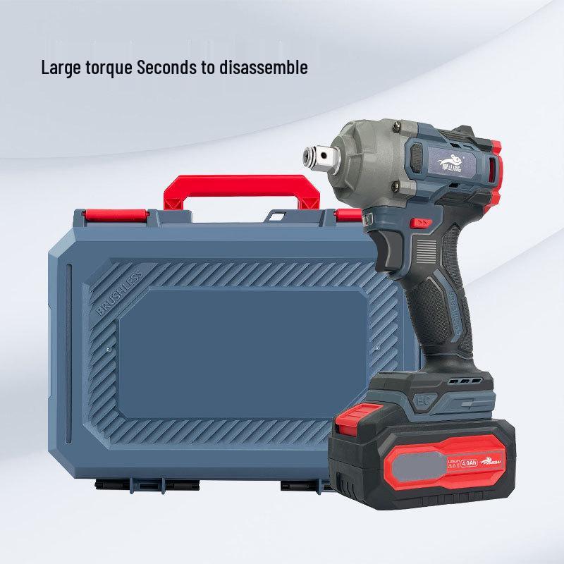High Torque Brushless Electric Impact Wrench with Steel Structure