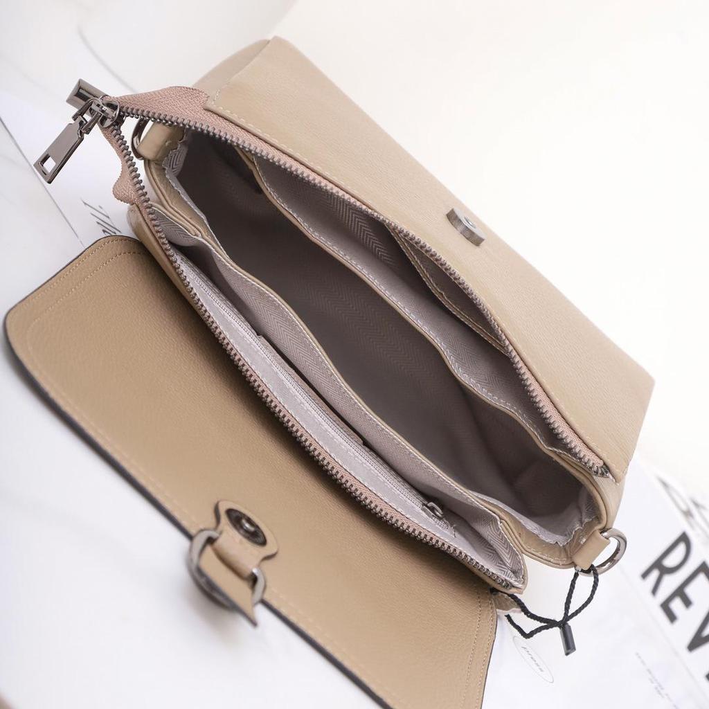 Women's Genuine Leather Crossbody Bag 2025 - Stylish Top Layer Cowhide Underarm Bag for Fashionable, Versatile Commuting.