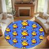Coraline Print Round Rug, Washable Floor Carpet, For Entryway Dorm Laundry Room Office Study, Home Decor Birthday Christmas Gift