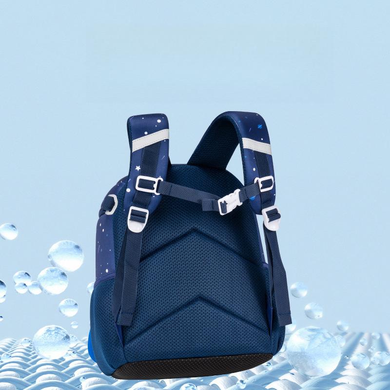 Sesame Baby New Kindergarten Backpack for Boys and Girls, Cute Cartoon Children's Backpack, Diving Material Backpack