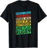 Lustiges Rugby-Zitat - Rugby spielen Geschenk Unisex T-Shirt
