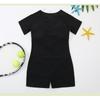 Costume da bagno da ragazza per allenamento Snellente Intero Boxer Conservativo Sport da piscina da corsa Costume da bagno caldo