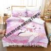 3D Print Elysia Honkai Impact 3rd Bedding Set Single Twin Full Queen King Size Bed Set Adult Bedroom Duvetcover Sets Anime