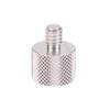 3/8" To 1/4" Male To Female Thread Screw Mount Adapter Tripod Plate Screw Capacitor Mic Shockproof Frame Screws