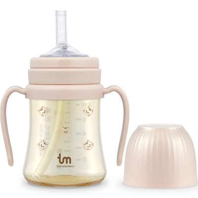 Toby & Molly PPSU Dotram pítko se slámkou 180 ml, růžové, 1 kus