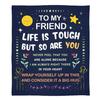 Friend Blanket Flannel Digital Print Blanket Lunch Break Blanket Birthday Christmas Gift