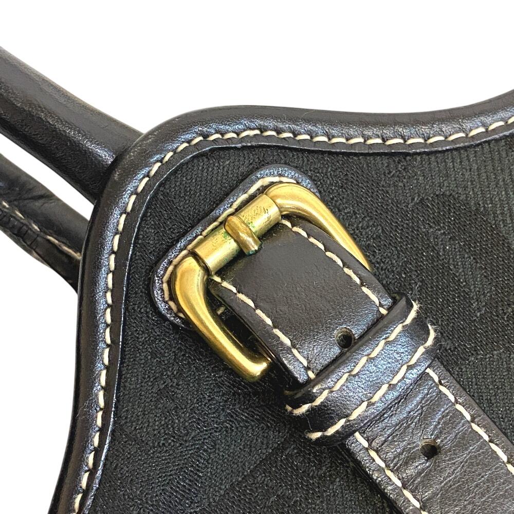 RALPH LAUREN canvas Handbag black canvas Women Used