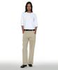 PARTIMENTO WOMEN Pwc Henley Neck Three-Quarter Sleeve Tee_White