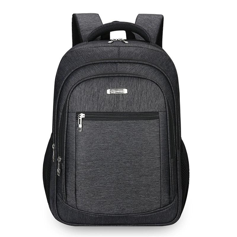 

Повседневный рюкзак премиум-класса, Мужской деловой дорожный рюкзак, Дорожная сумка большой вместимости, Легкий студенческий школьный рюкзак, Сумка для компьютера 18 inches. чёрный