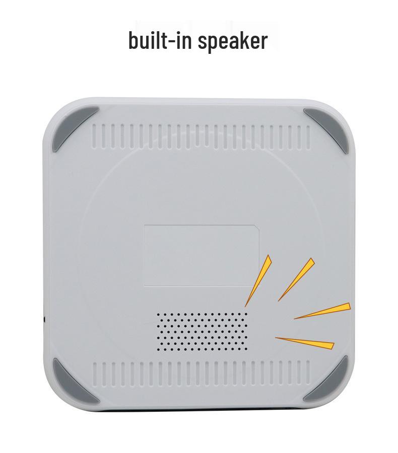 Portable Mini CD Player for Students - Simple English Learning and Audio Disc Playback