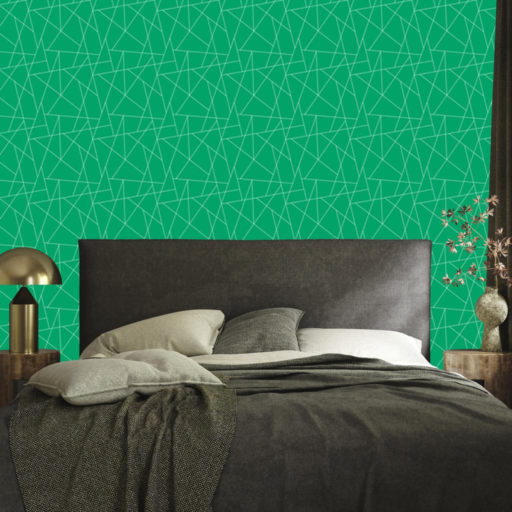 Geometric sea pattern wallpaper, clear detail 50x1000