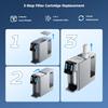 Hydrofast W100 Countertop Water Purifier, 8 Temperatures Hot & Ambient – with HF03 Composite Filter Element for W100