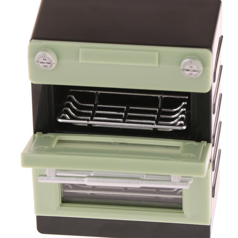 1/12 Maison de Poupée Simulation Modèle de Four Double Couche Maison de Poupée Mini Accessoires de Cuisine Décoration Meubles Maison de Poupée