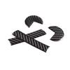 Real Carbon Fiber Trim Interior Door Handle Cover Trim For Fiat 500 2011-