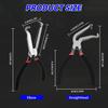 Electrical Disconnect Pliers, Automotive Electrical Connector Disconnect Tool, Fuel Line Petrol Clip Pipe Pliers, Automotive Electrical Tools for