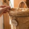 Pineapple Wall-mounted Storage Basket, Woven Wall Decoration, Storage Rack, Storage Basket, Wall-mounted .