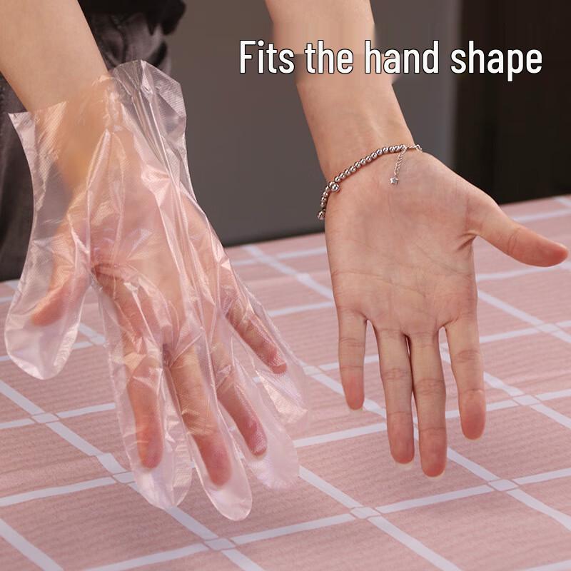 Sapphire Blue Disposable Food-Grade Gloves