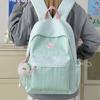 Schoolbag Korean version ins Mori school bag high value sweet primary and secondary school students light backpack commuter leisure backpack