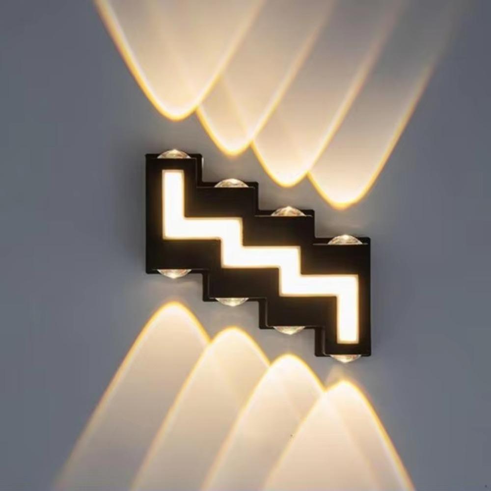 Waterproof IP65 LED Wall Lamp Aluminum Patio Wall Lights Outdoor Wall Lamp Exterior Wall Mount