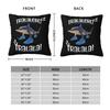 Tralalero Tralala Pillow Case Brainrot Meme Funny Shark Cushion Covers Funny Decor Pillowcase For Bed 18"