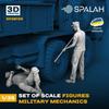 Spallach Vehicle Maintenance Crew Set Resin Kit SPU28135 1/35 (2 Figures) (Person)