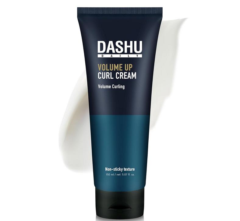 Dashu Daily Hair Cream 150 мл, Volume Up Curl Cream/ Wet Curl Cream/ Natural Hair Cream/ Super Hard Curl Cream, Kbeauty Volume Up Curl Cream
