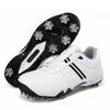Men's Golf Shoes Big Size 36-46 Leather Professional Training Golf Sneakers Men BOA Spin Buckle Outdoor Sport Golfing Footwear