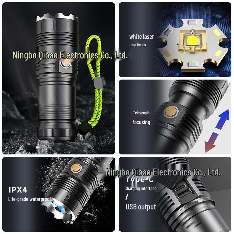 Xuanyong Multi-functional Outdoor Zoom Flashlight