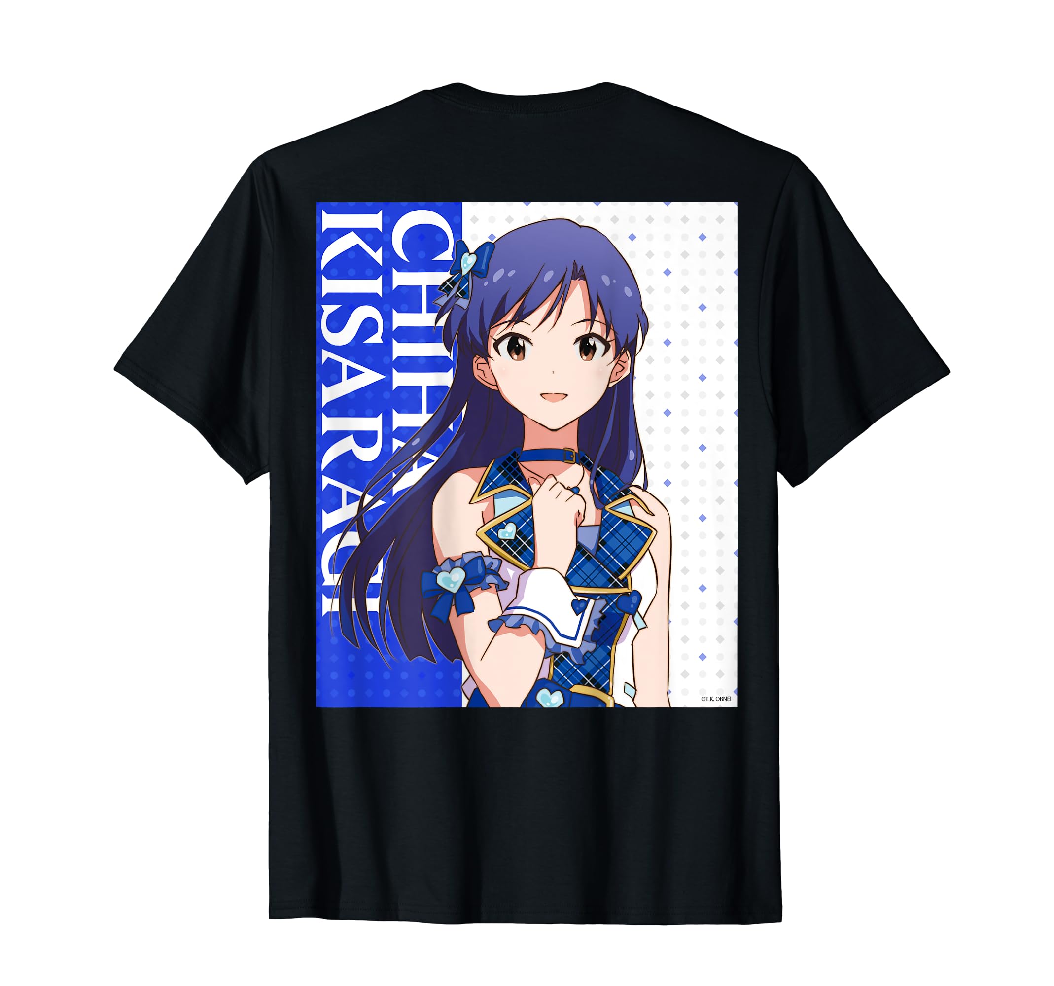 

THE iDOLM@STER ONE FOR ALL Chihaya Kisaragi (back print) T-shirt