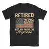 Graphic Printing The Legend Has Retired Funny RetireUnisext T Shirt for Unisex Women Pure Cotton Tshirts Short Sleeve Clothing