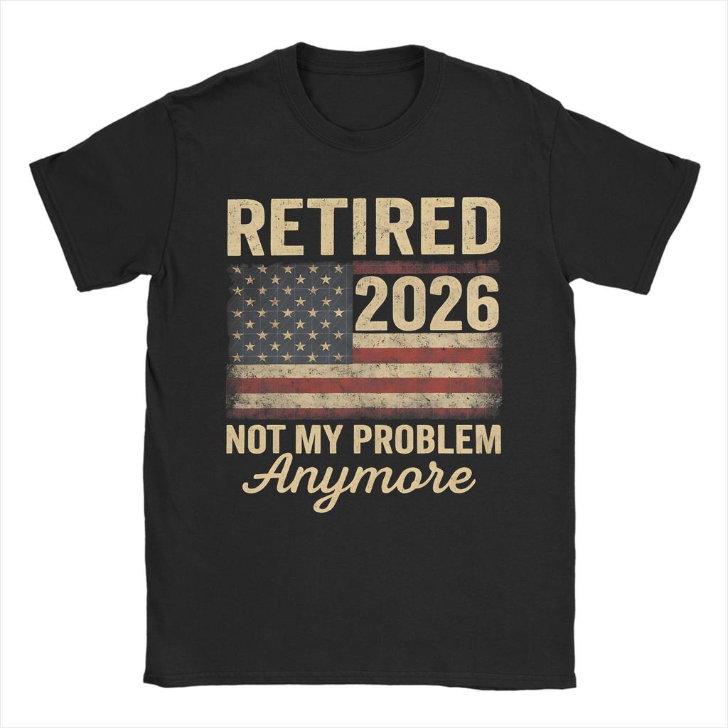 Graphic Printing The Legend Has Retired Funny RetireUnisext T Shirt for Unisex Women Pure Cotton Tshirts Short Sleeve Clothing