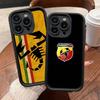 Custodia per Telefono Auto ABARTH Italia Per IPhone 17 16 15 14 13 12 11 Pro Max Plus Custodia in Silicone Antiurto