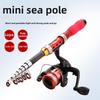 Ultra-Short Mini Fishing Rod Set - 2.3m & 2.1m Pocket Fishing Gear